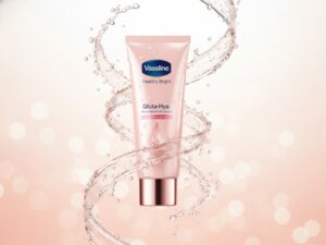 No Bpom (90)NA49210100085(91)240801 Vaseline Healthy Bright Gluta-Hya Serum Burst UV Lotion