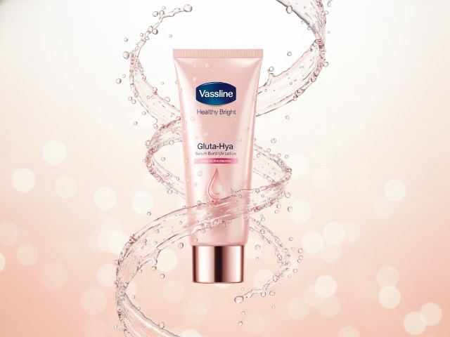 No Bpom (90)NA49210100085(91)240801 Vaseline Healthy Bright Gluta-Hya Serum Burst UV Lotion