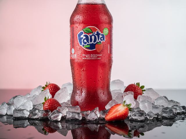 Bpom (90)MD266510112032 Fanta Minuman Berkarbonasi Rasa Stroberi