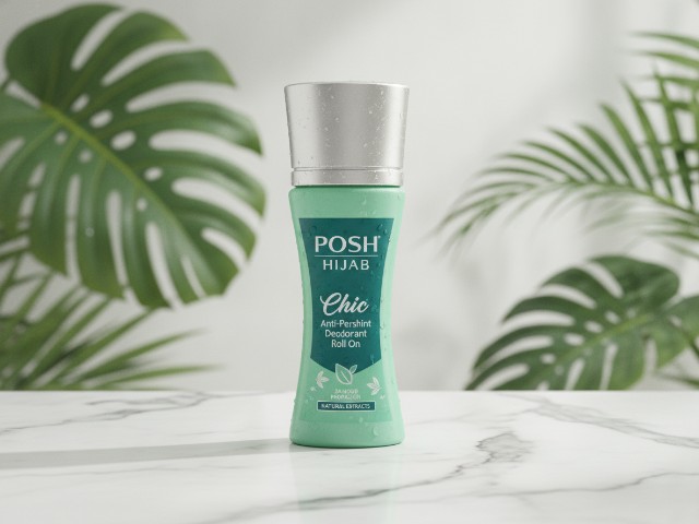 Bpom (90)NA18230900410 POSH HIJAB Chic Refreshing Green Anti Perspirant Deodorant Roll On