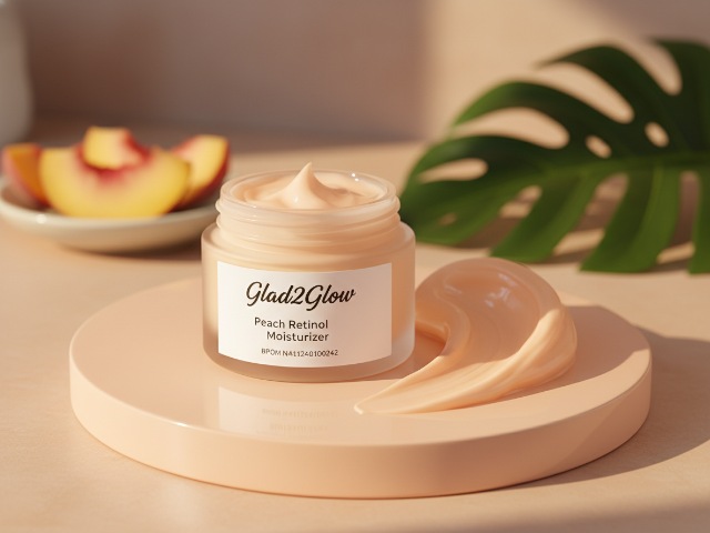 No Bpom (90)NA11240100242 Glad2Glow Peach Retinol Moisturizer
