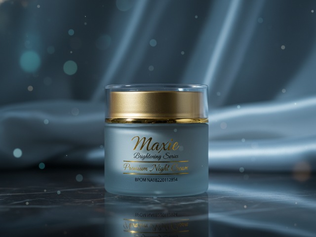 No Bpom (90)NA18220112854 Maxie Brightening Series Premium Night Cream